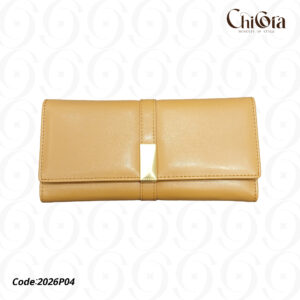 Elegant Bar-Lock Envelope Clutch